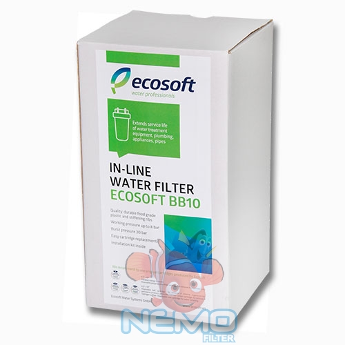 Упаковка магистрального фильтра Вig Вlue 10 ECOSOFT FPV4510ECOEXP